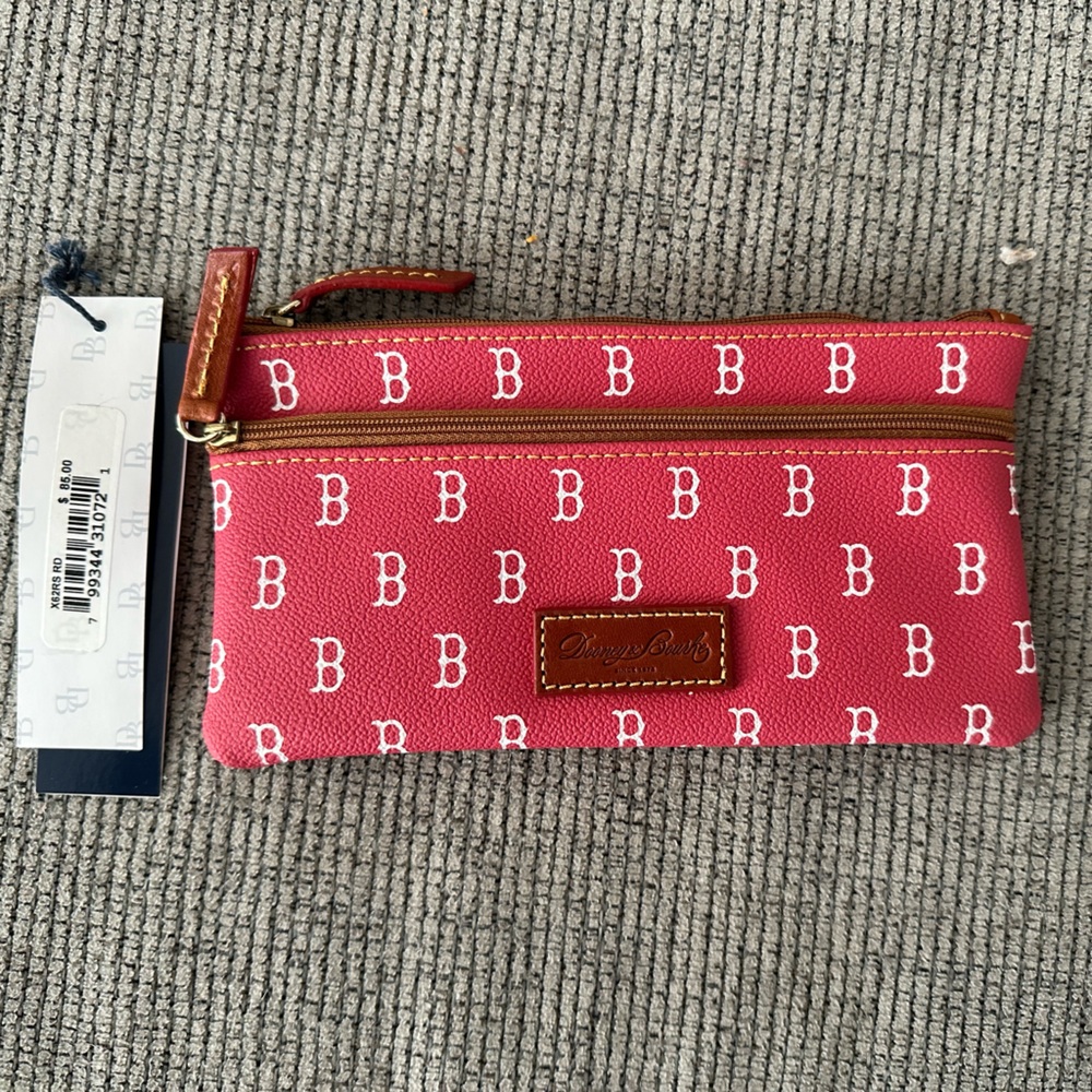 Dooney and Bourke Red Sox wristlet